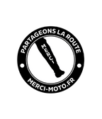 Autocollant Merci - Moto - Merci - moto