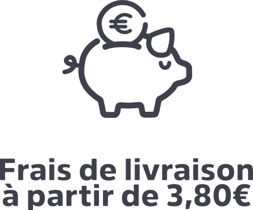 icône frais de livraison à partir de 3,80€