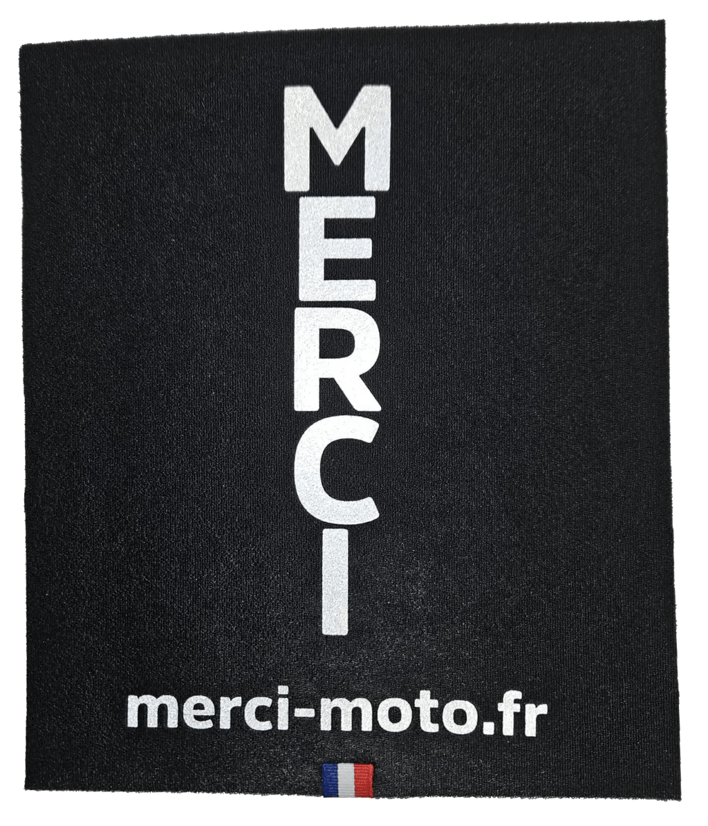 Jambière réfléchissante à coudre Merci - Moto - Merci - moto