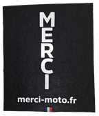 Jambière réfléchissante à coudre Merci - Moto - Merci - moto