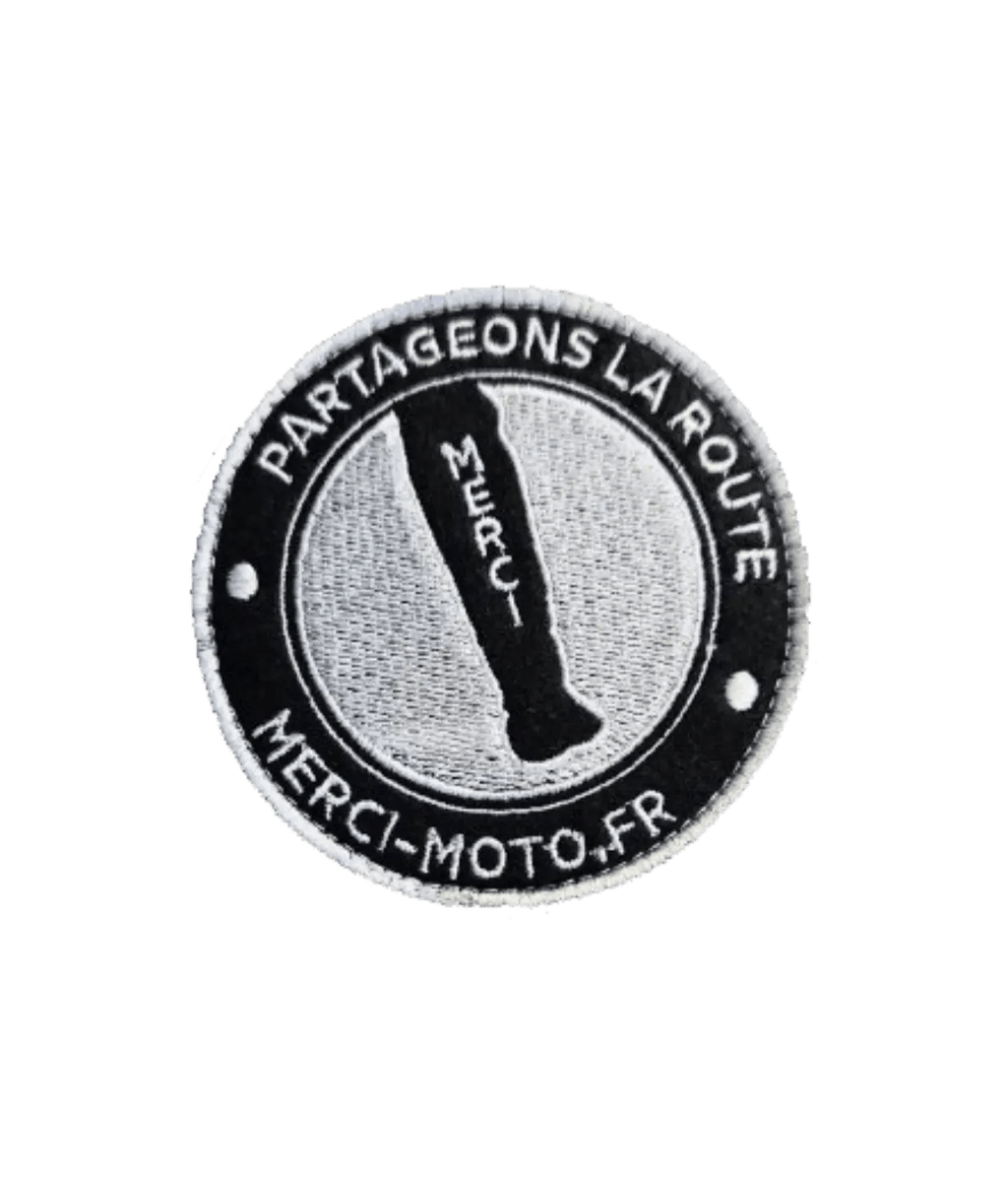 Patch Merci - Moto - Merci - moto