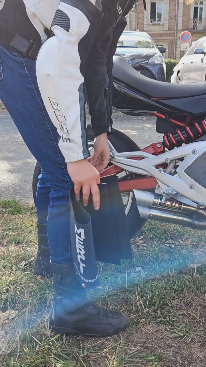 vidéo comment mettre la jambière