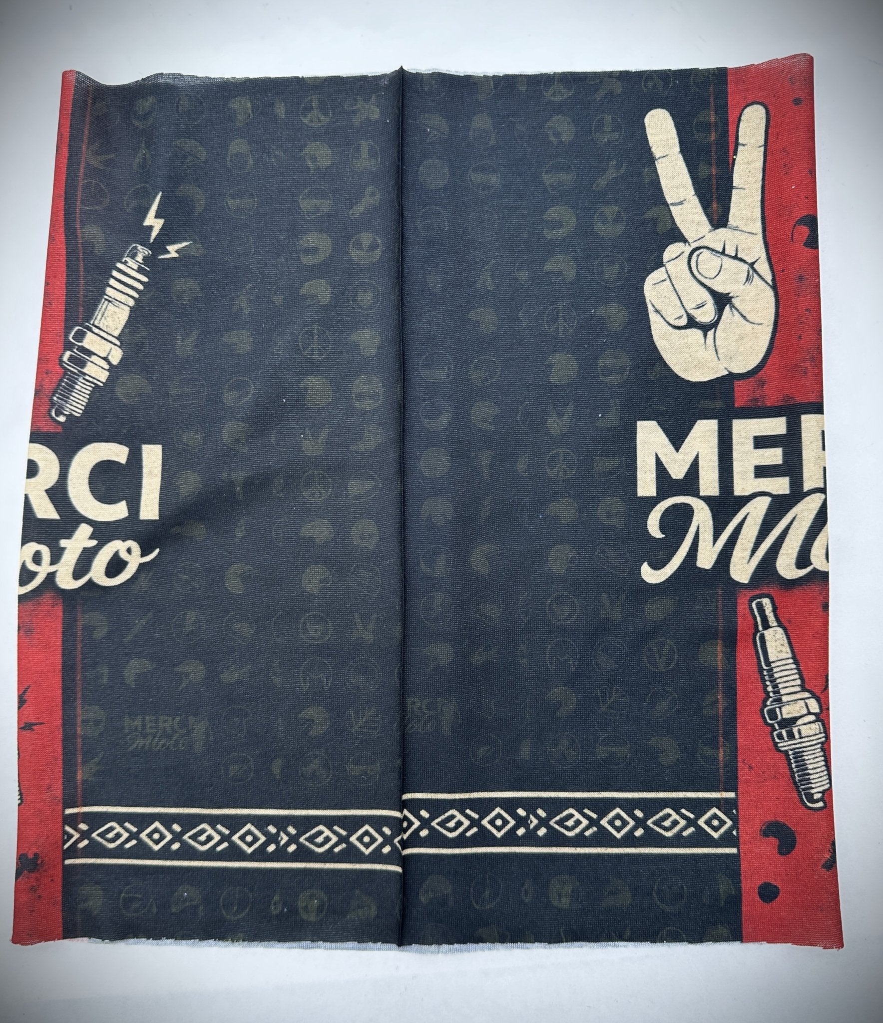 Tour de cou moto – Merci - Moto, fabriquée en Europe - Merci - moto